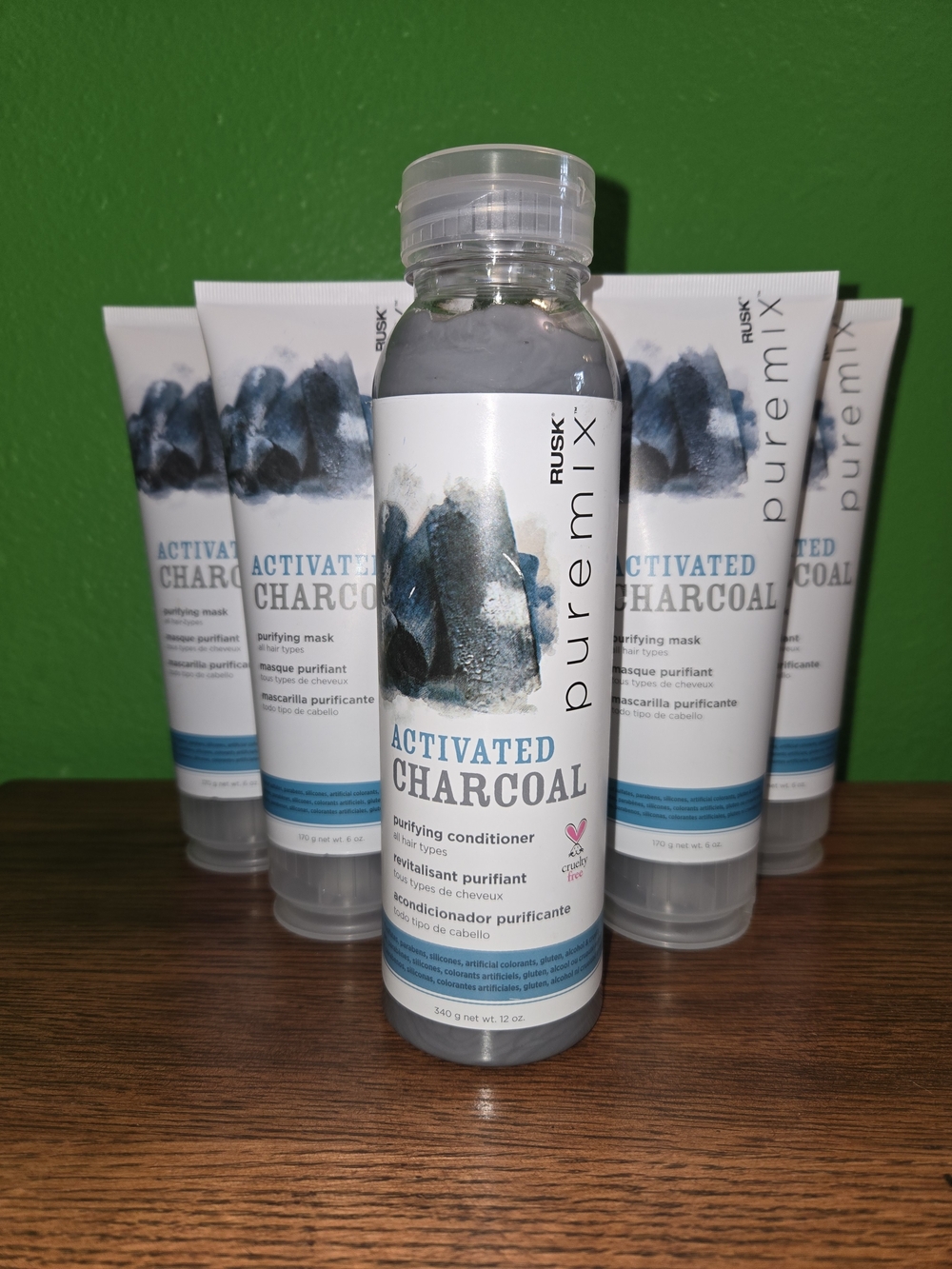 New- RUSK PureMix Activated Charcoal Products - Lot of 6 Items